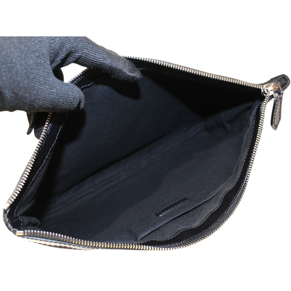 BALENCIAGA Clutch Bag Black Shoulder Logo - Picture 5 of 7